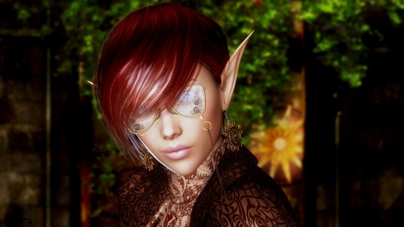 Elf with Red Hair — Serene