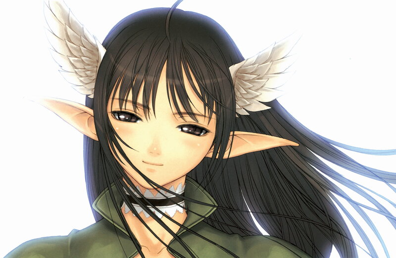 Elf with White Wings