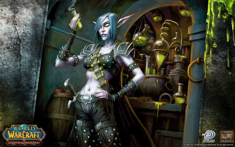 Elf Woman in Lab