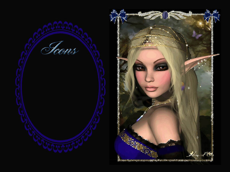 Elf Woman in Portrait