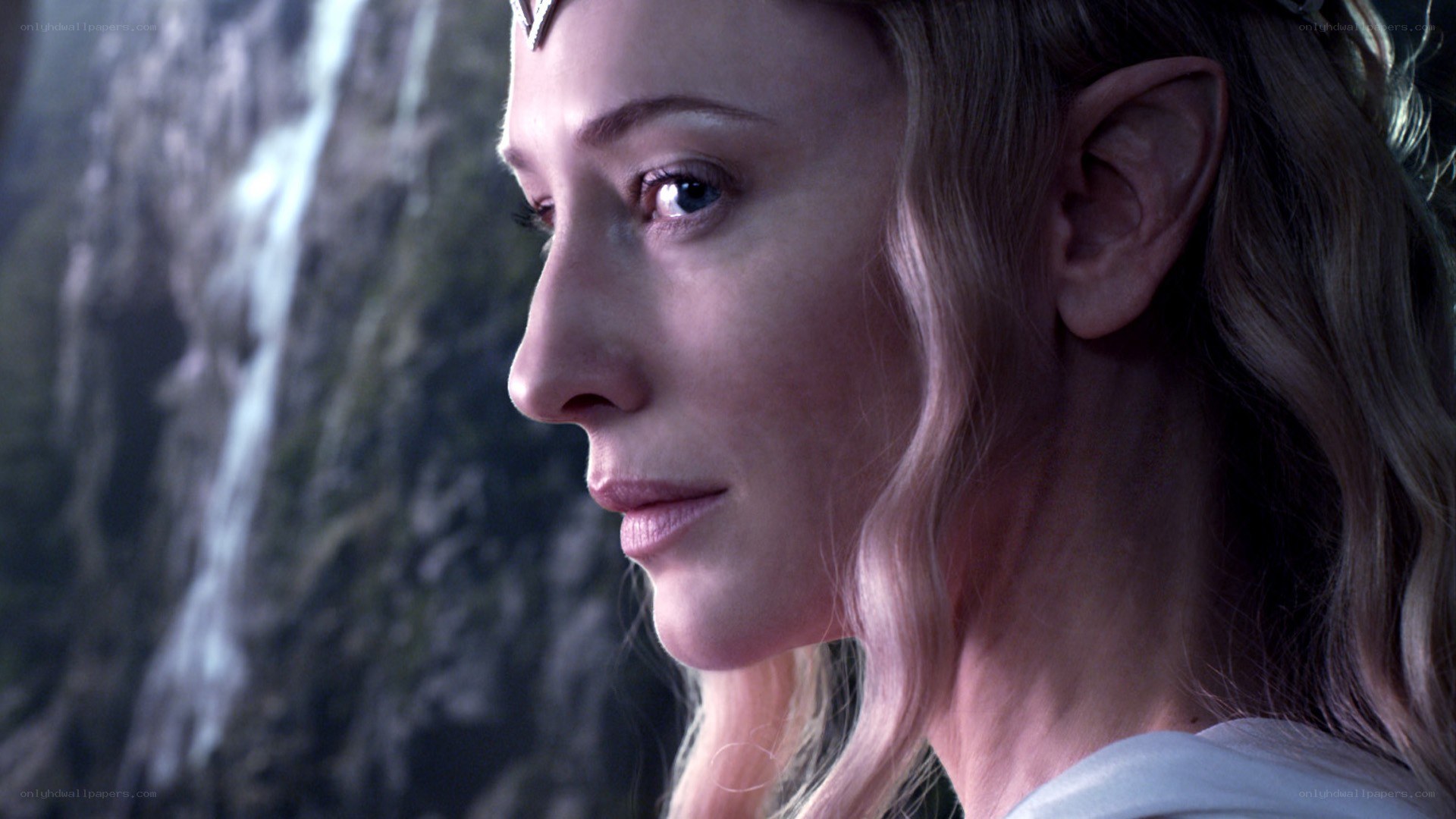 elf woman in profile