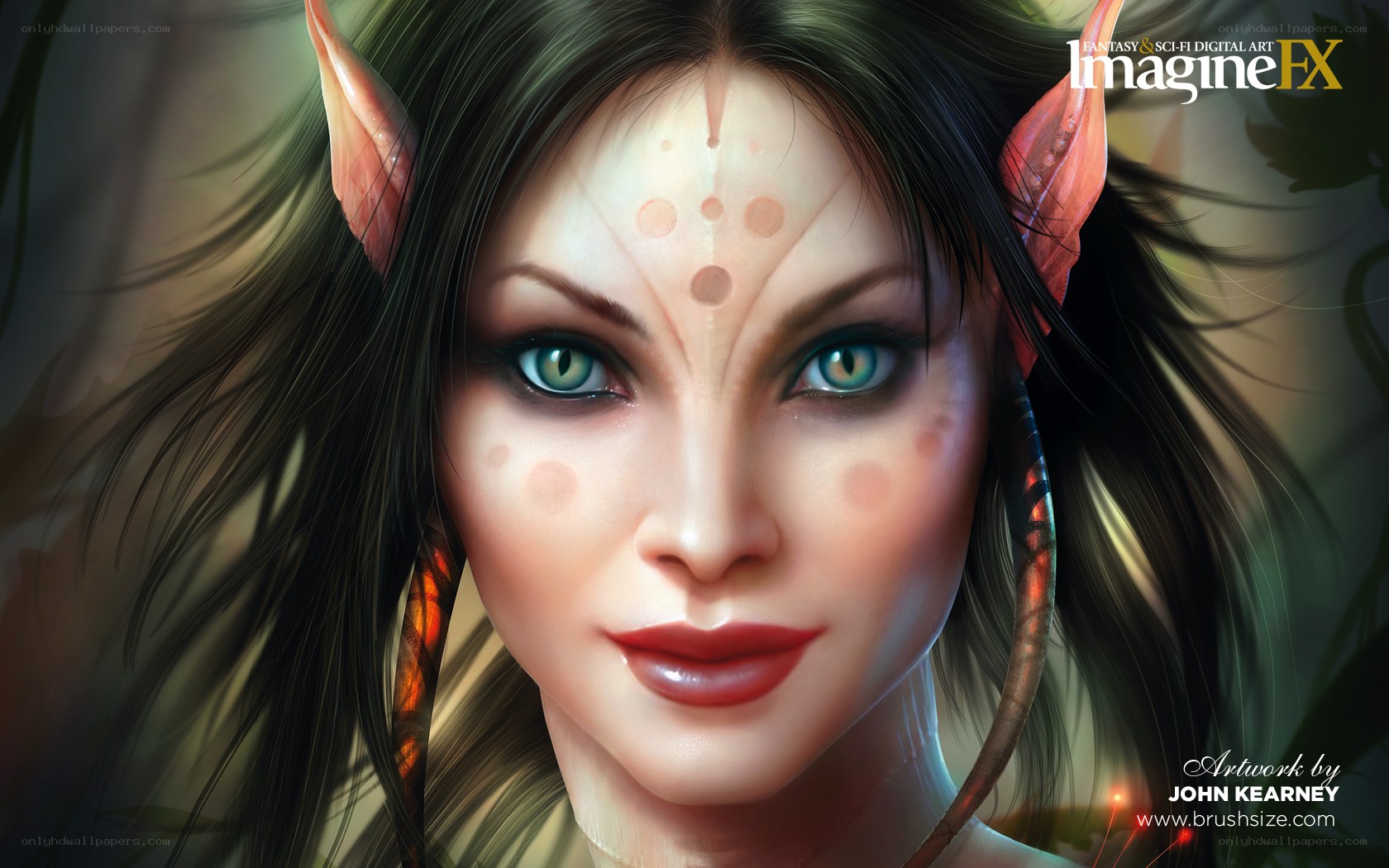 elf woman portrait
