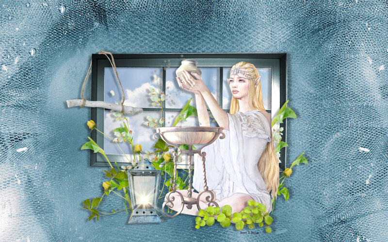 Elf Woman with Jar