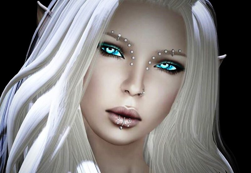 Elf Woman with Piercings