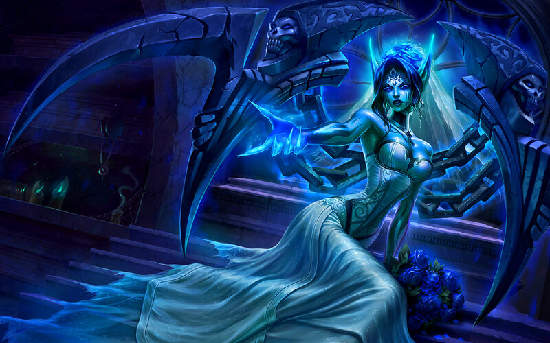 Elf Woman with Scythes