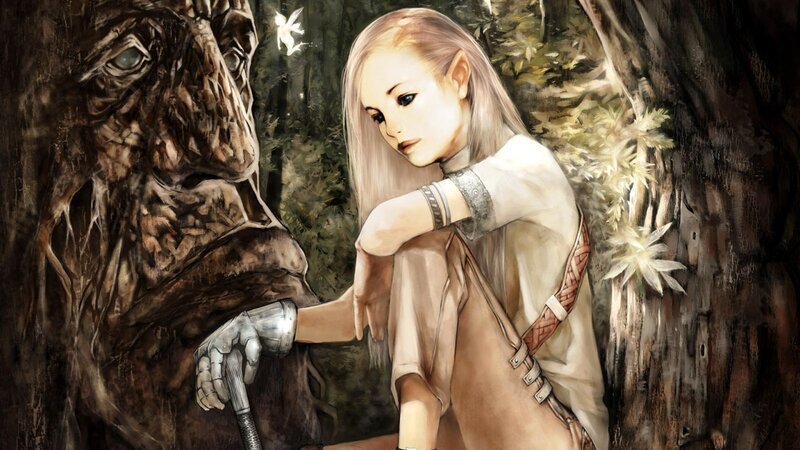 Elf Woman with Tree Spirit
