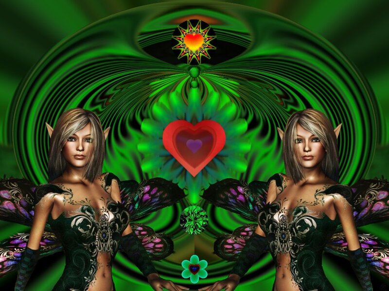 Elf Women with Wings