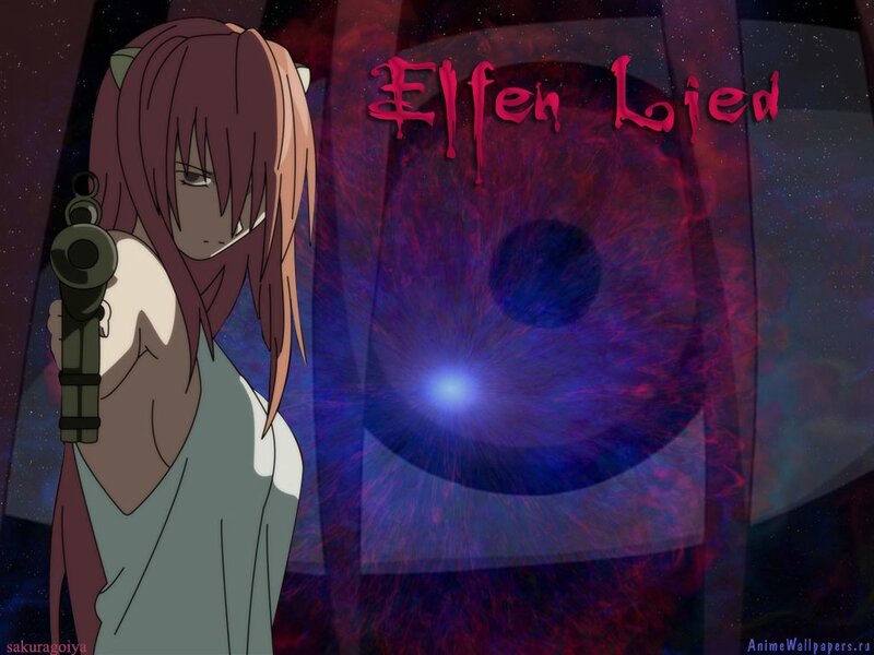 Elfen Lied anime wallpaper