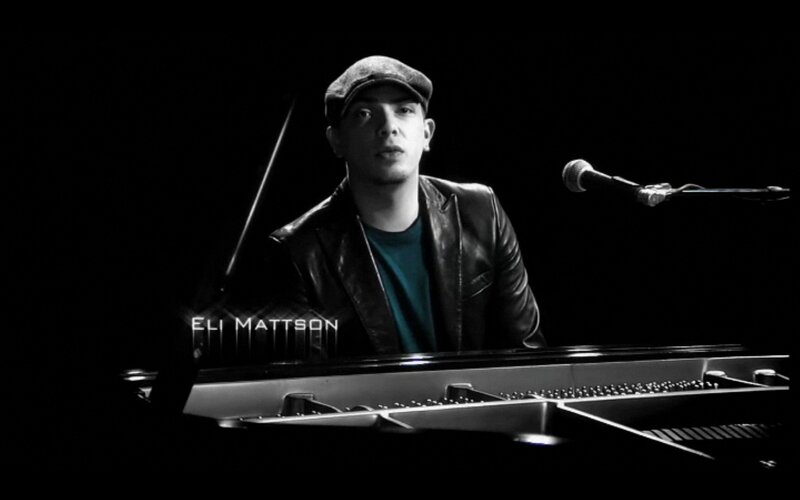 Eli Mattson at the piano