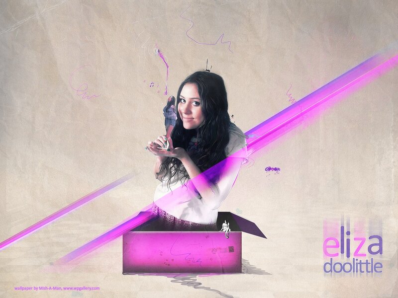 Eliza Doolittle digital art