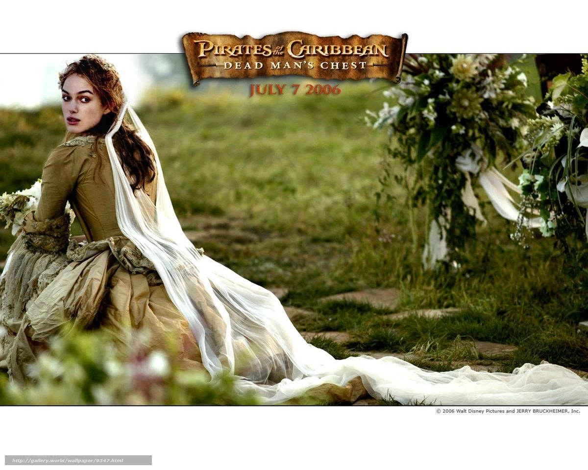 Elizabeth Swann wedding scene