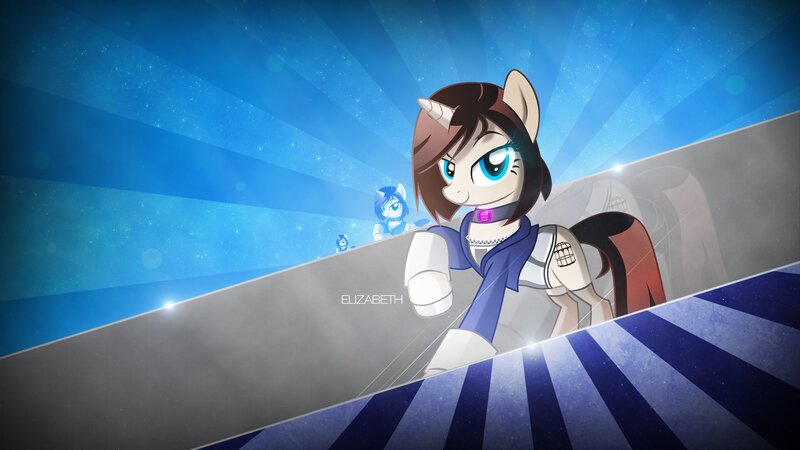 Elizabeth the unicorn pony