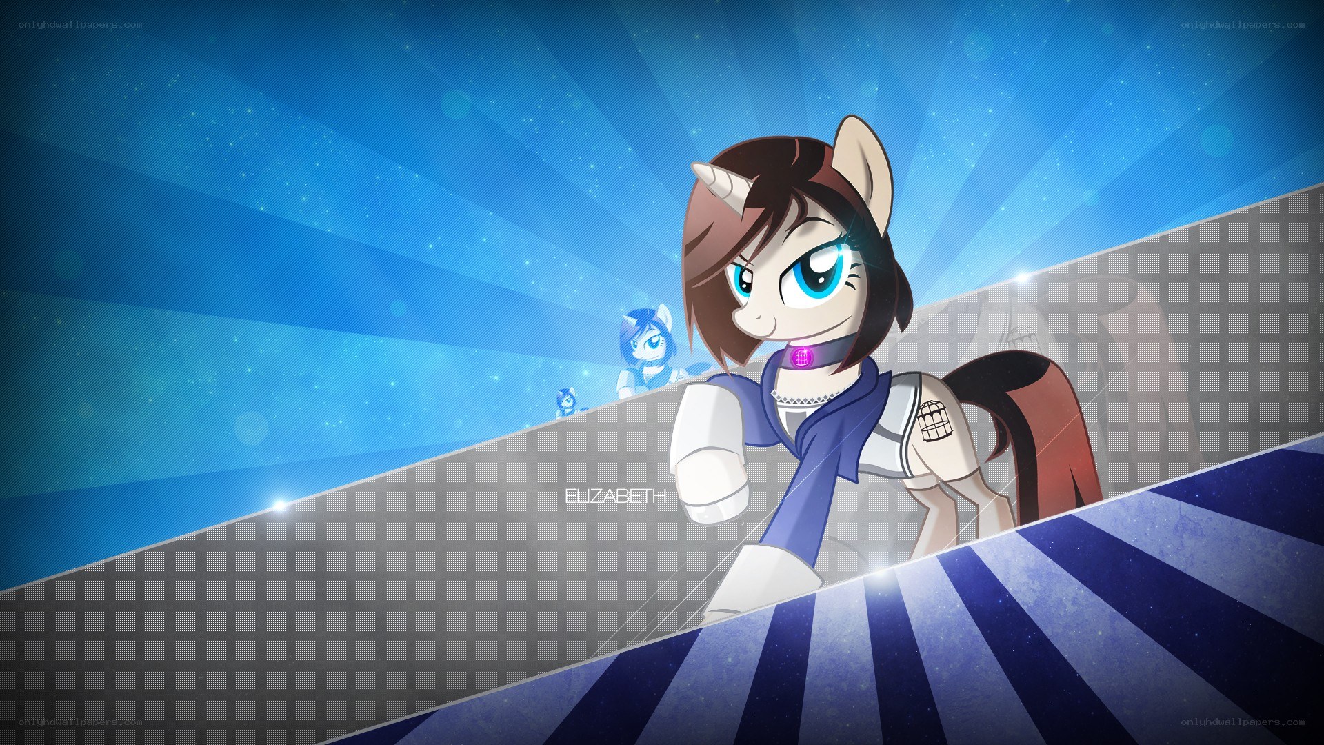 Elizabeth the unicorn pony