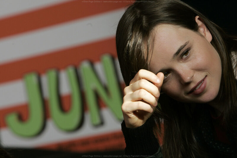 Ellen Page at a promotional event