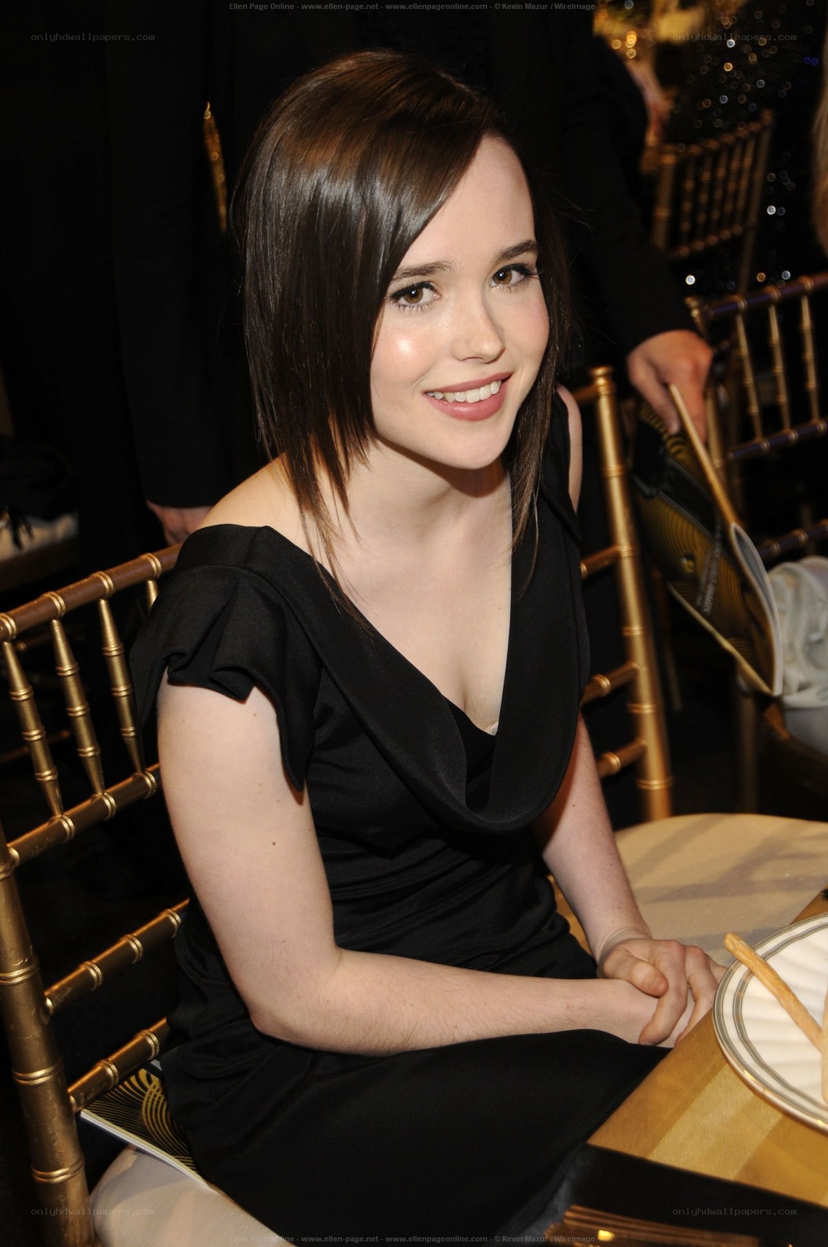 Ellen Page at an event