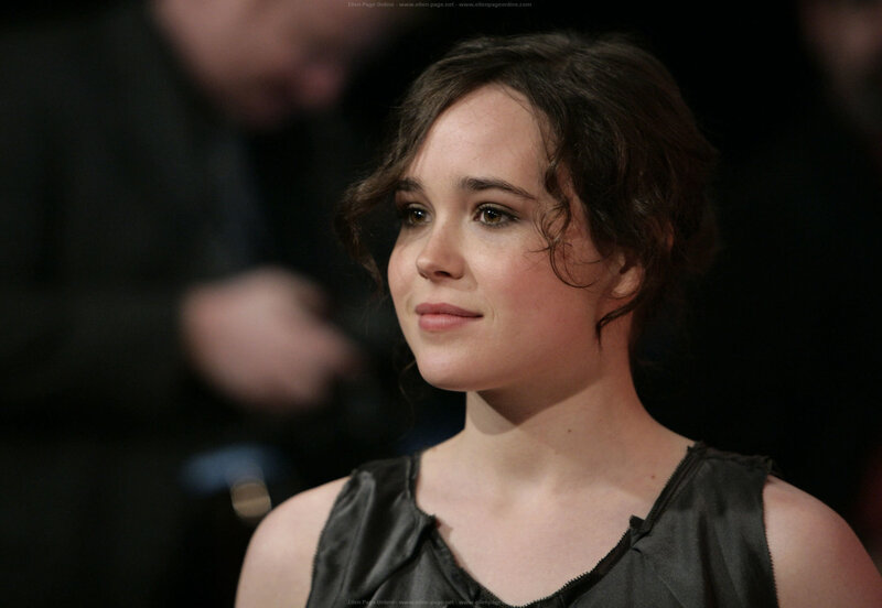 Ellen Page at an event