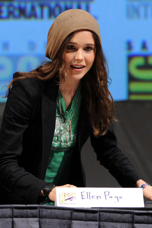 Ellen Page at Comic-Con