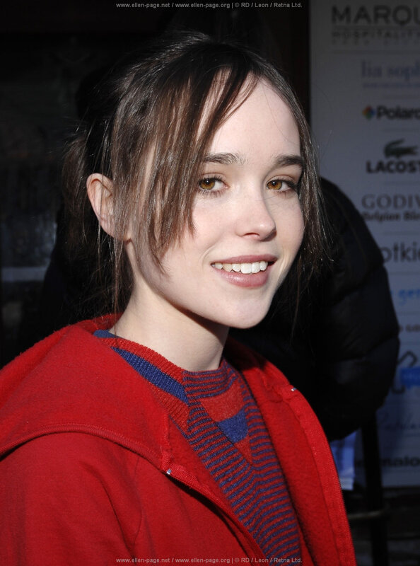 Ellen Page at event