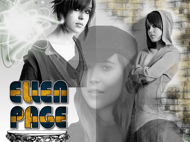 Ellen Page collage artwork