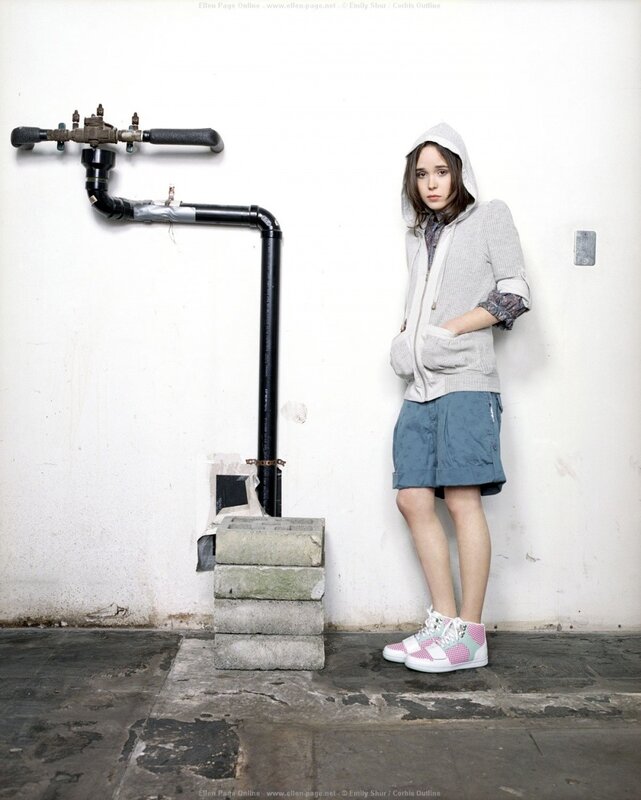 Ellen Page in casual wear