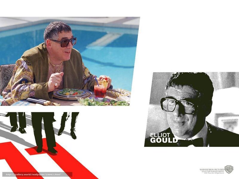 Elliot Gould in film scenes