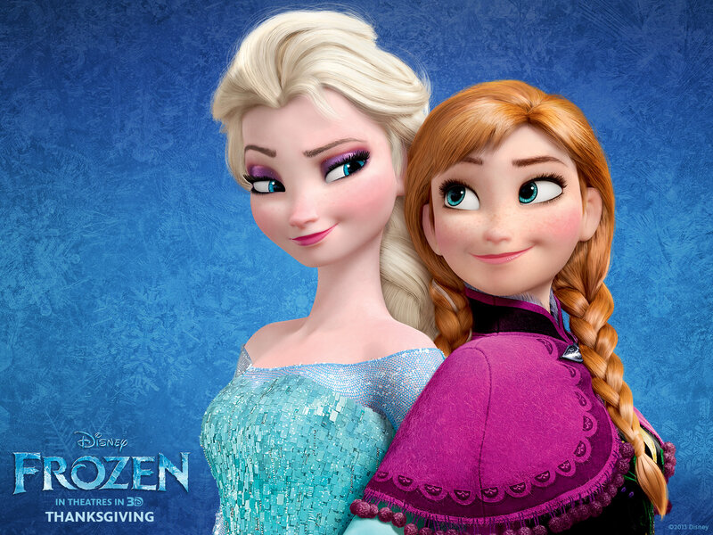 Elsa and Anna Characters