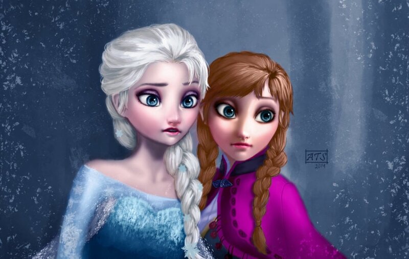 Elsa and Anna Together