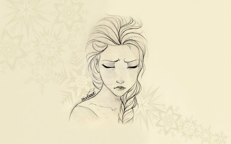 Elsa from Frozen — Beige