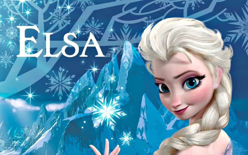 Elsa from Frozen — Blue