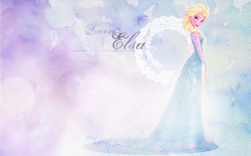 Elsa in Blue Gown — Serene