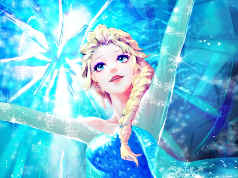 Elsa in Ice Magic