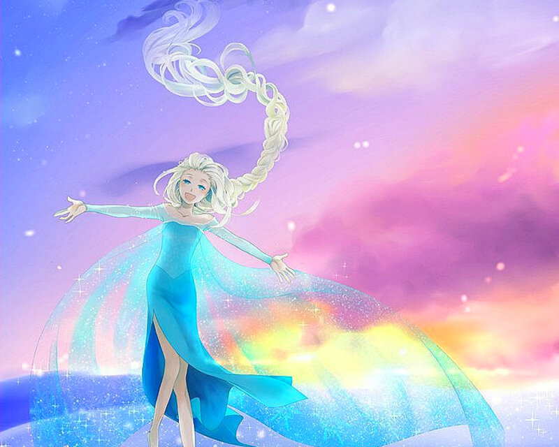 Elsa with Long Braid