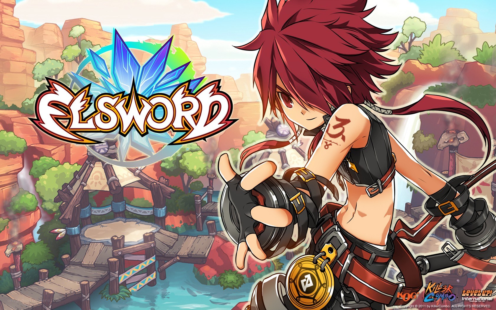 Elsword game character art