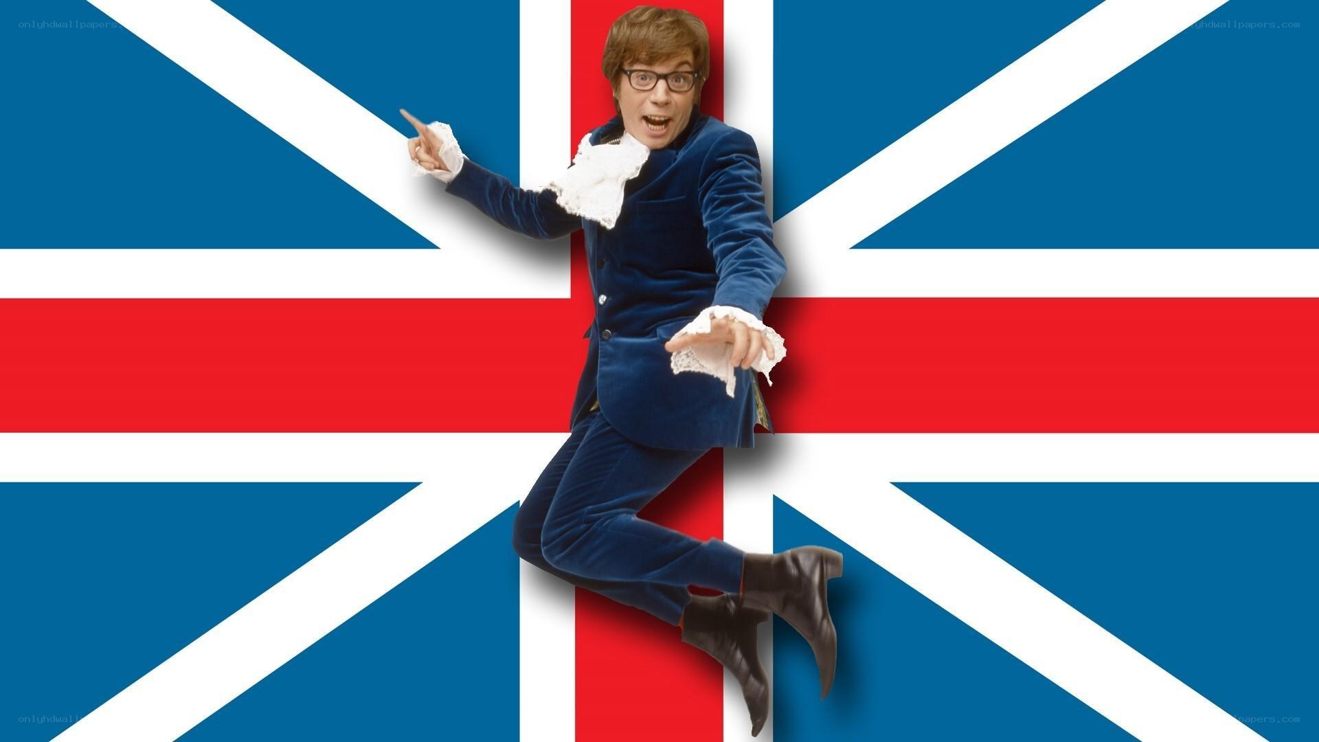 Elton John in Union Jack