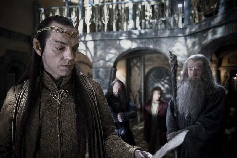 Elven king in a hall