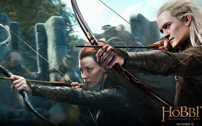 Elves Aiming Bows