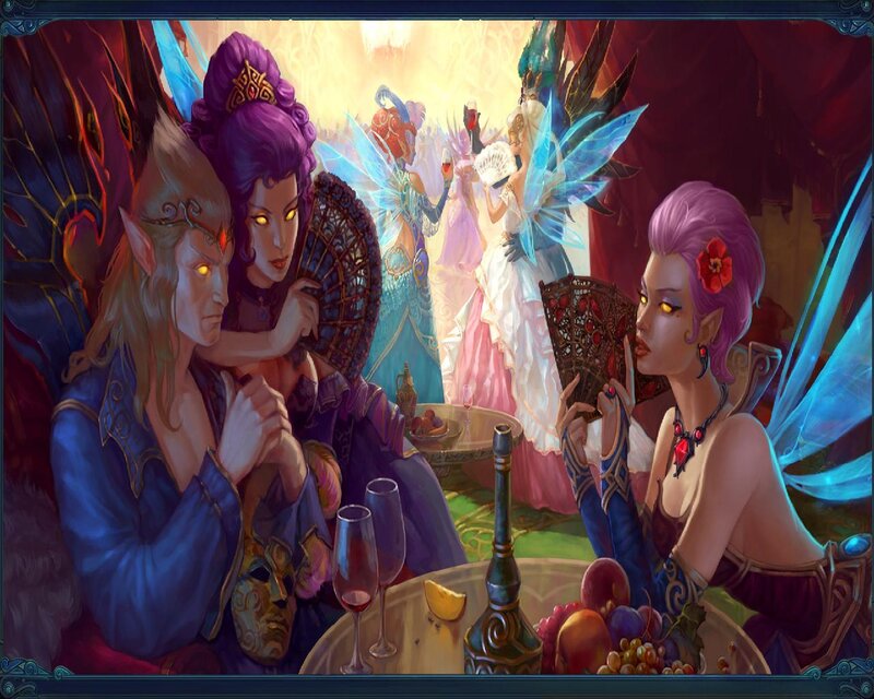 Elves at a Banquet