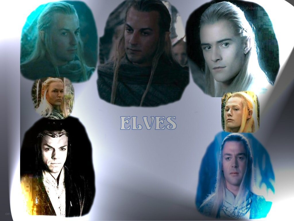 Elves from fantasy films