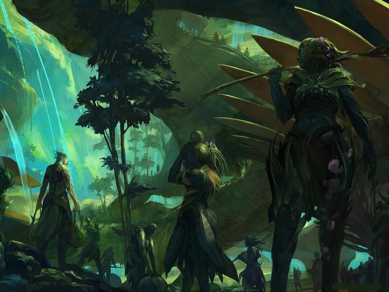 Elves in a Cave