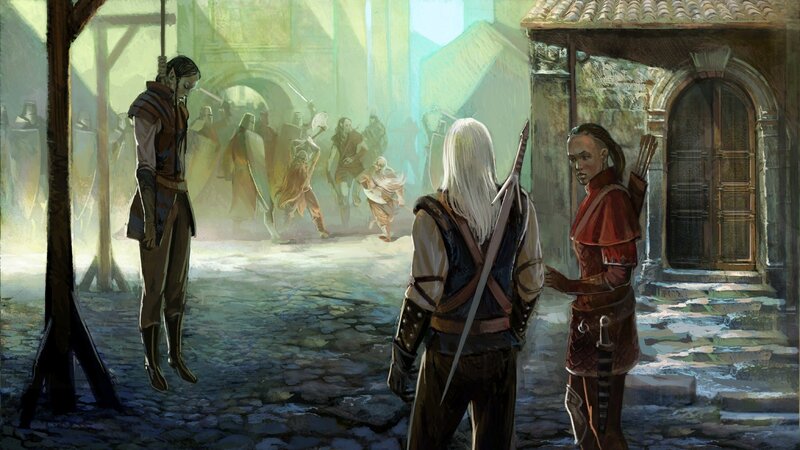 Elves in a Town Square