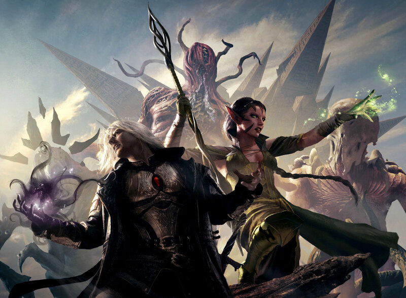 Elves in Battle — Green