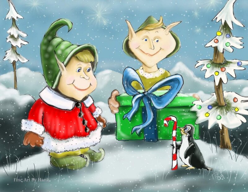 Elves in Snow