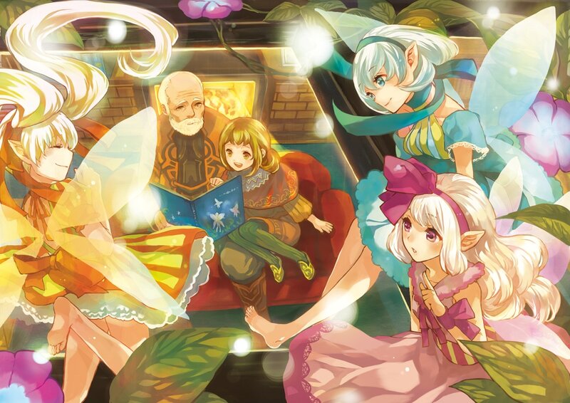 Elves Listening to a Story