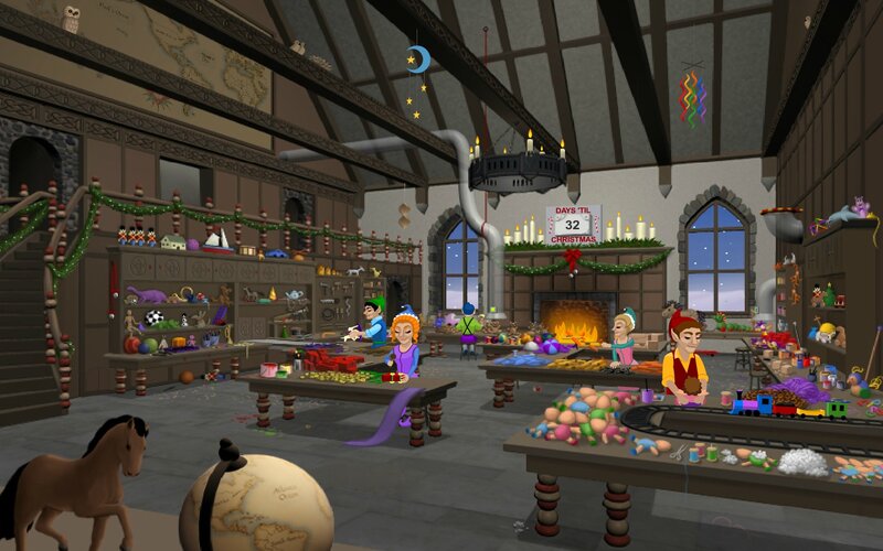 Elves Making Toys