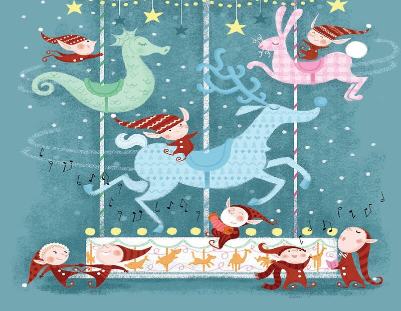 Elves on Carousel