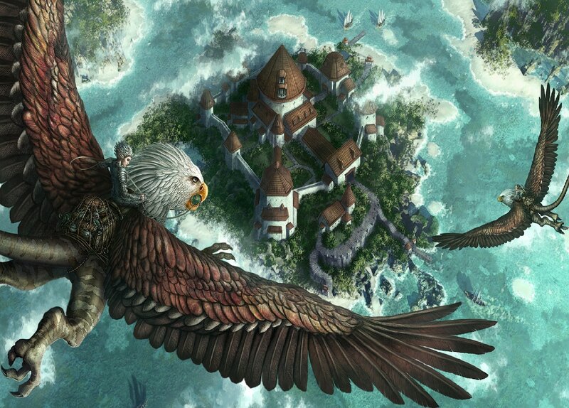 Elves on Giant Eagles