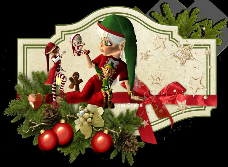 Elves with Ornaments