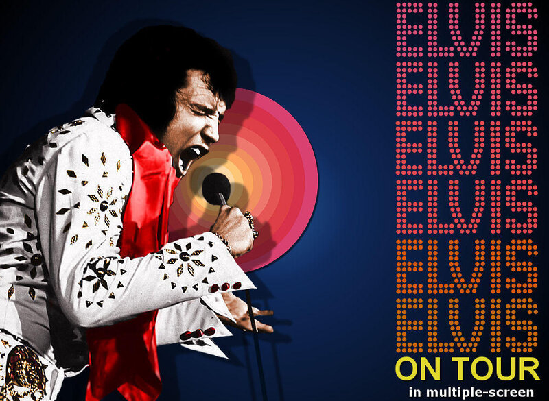 Elvis on Tour poster