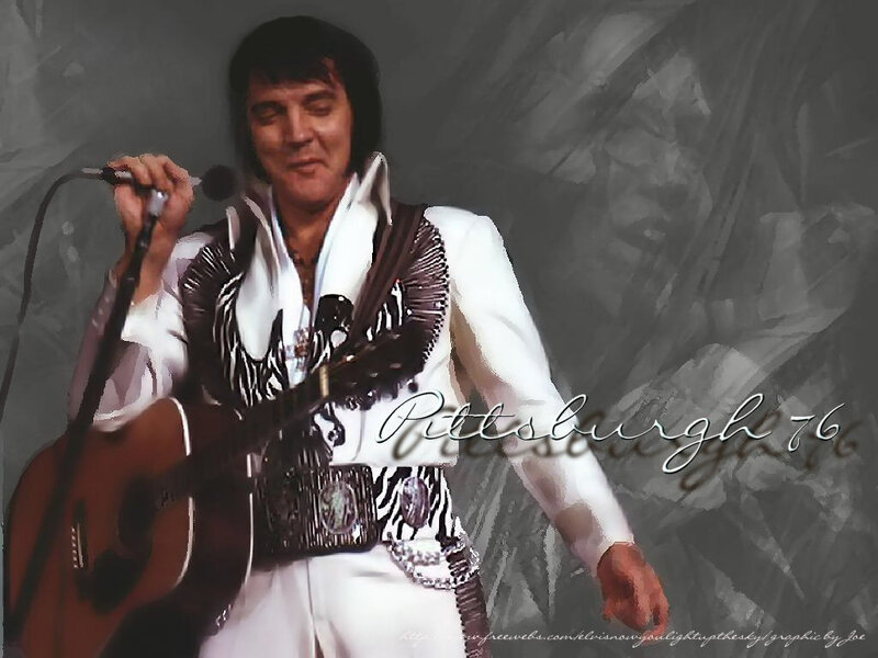 Elvis performing in Pittsburgh