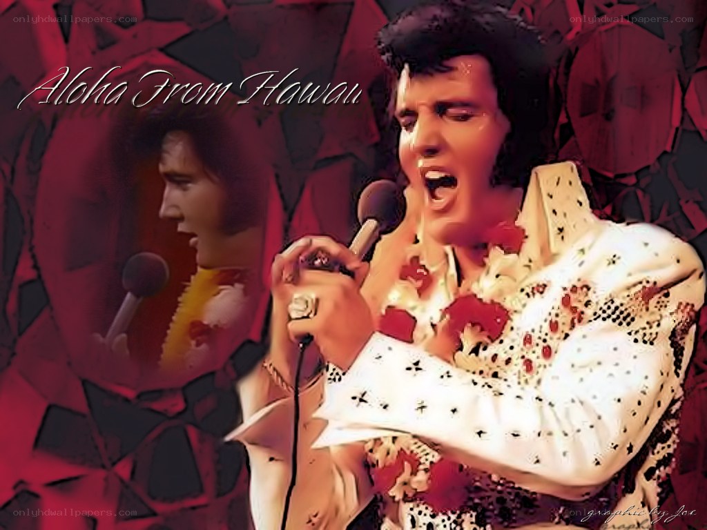 Elvis performs Aloha from Hawaii